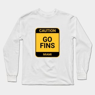 GO FINS Long Sleeve T-Shirt